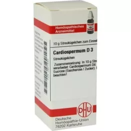 CARDIOSPERMUM D 3 Globuli, 10 g