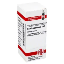 CARDIOSPERMUM D 3 Globuli, 10 g