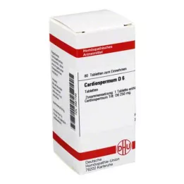 CARDIOSPERMUM D 6 Tabletten, 80 St