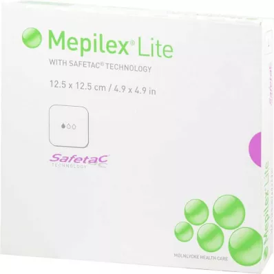 MEPILEX Lite Schaumverband 12,5x12,5 cm steril, 5 St