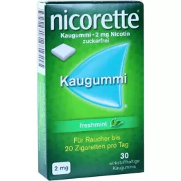 NICORETTE 2 mg freshmint Kaugummi, 30 St