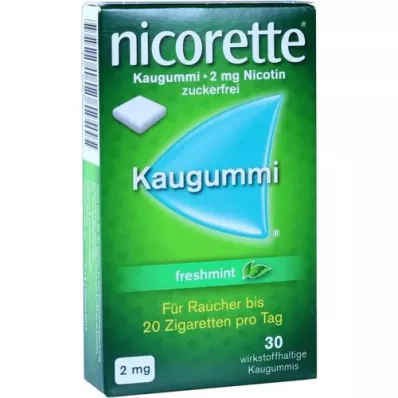 NICORETTE 2 mg freshmint Kaugummi, 30 St