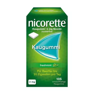 NICORETTE 2 mg freshmint Kaugummi, 105 St