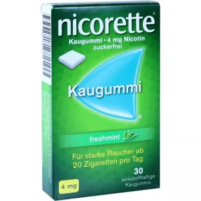 NICORETTE 4 mg freshmint Kaugummi, 30 St