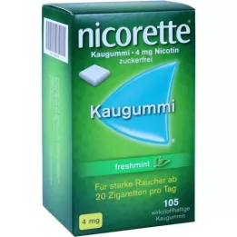 NICORETTE 4 mg freshmint Kaugummi, 105 St
