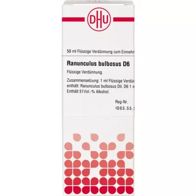RANUNCULUS BULBOSUS D 6 Dilution, 50 ml