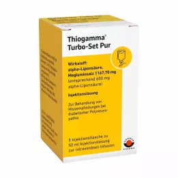 THIOGAMMA Turbo Set Pur Injektionsflaschen, 50 ml