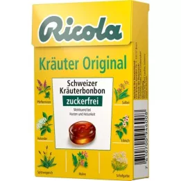 RICOLA o.Z.Box Kräuter Bonbons, 50 g
