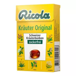 RICOLA o.Z.Box Kräuter Bonbons, 50 g