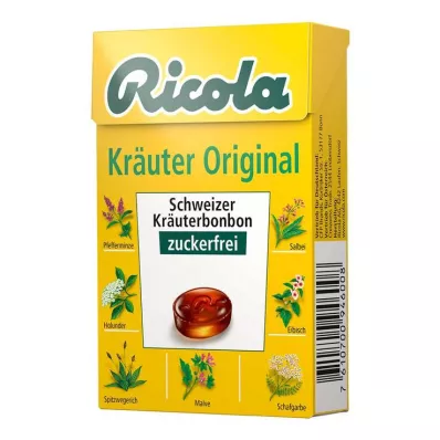 RICOLA o.Z.Box Kräuter Bonbons, 50 g