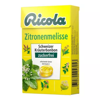 Ricola ohne Zucker Box Zitronenmelisse, 50 g