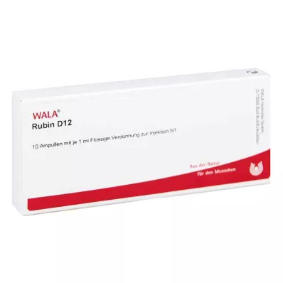RUBIN D 12 Ampullen, 10X1 ml