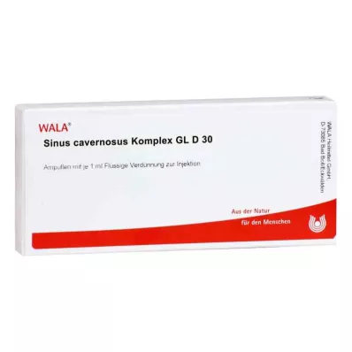 SINUS CAVERNOSUS Komplex GL D 30 Ampullen, 10X1 ml