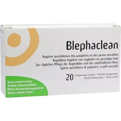 BLEPHACLEAN Kompressen sterile, 20 St