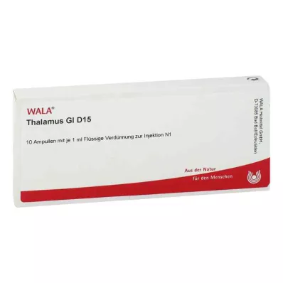 THALAMUS GL D 15 Ampullen, 10X1 ml THALAMUS GL D 15 Ampullen, 10X1 ml