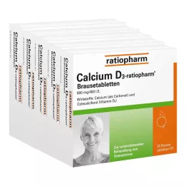 CALCIUM D3-ratiopharm Brausetabletten, 100 St