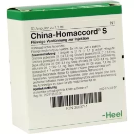 CHINA HOMACCORD S Ampullen, 10 St