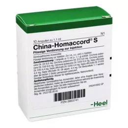 CHINA HOMACCORD S Ampullen, 10 St