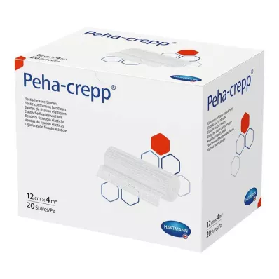 PEHA CREPP Fixierbinde 12 cmx4 m, 20 St