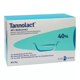 TANNOLACT Badezusatz, 40X10 g