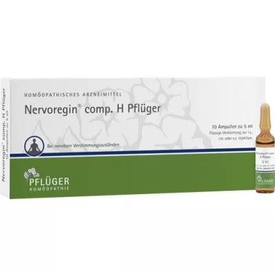 NERVOREGIN comp.H Pflüger Ampullen, 10 St