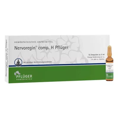 NERVOREGIN comp.H Pflüger Ampullen, 10 St