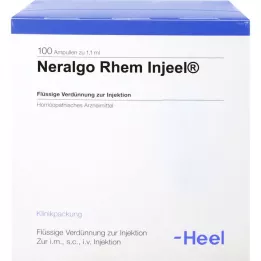 NERALGO Rhem Injeel Ampullen, 100 St