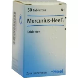 MERCURIUS HEEL S Tabletten, 50 St