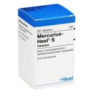 MERCURIUS HEEL S Tabletten, 50 St
