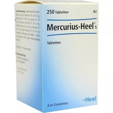 MERCURIUS HEEL S Tabletten, 250 St