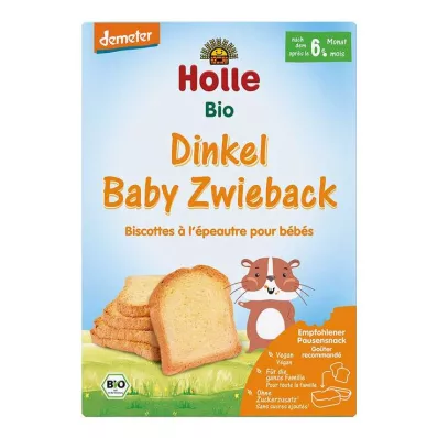 HOLLE Bio Baby Dinkel Zwieback, 200 g