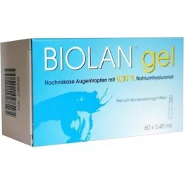 BIOLAN Gel Augentropfen, 60X0.45 ml