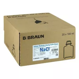 ISOTONE Kochsalz-Lösung 0,9% Braun Ecoflac Plus, 20X100 ml