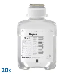 AQUA AD injectabilia Ecoflac Plus Injektionslsg., 20X100 ml
