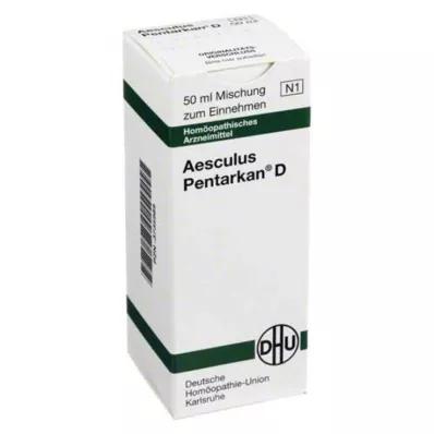 AESCULUS PENTARKAN D Mischung, 50 ml