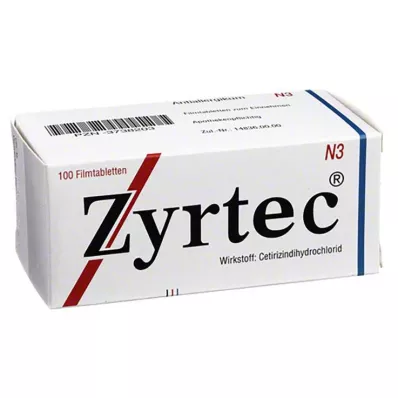 ZYRTEC Filmtabletten, 100 St