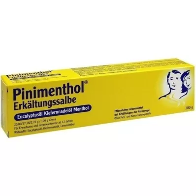 PINIMENTHOL Erkältungssalbe Eucal./Kiefern./Menth., 100 g