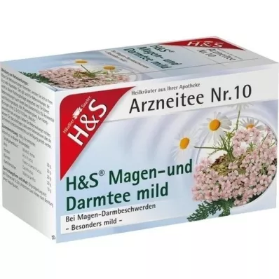 H&amp;S Magen- und Darmtee mild Filterbeutel, 20X2.0 g