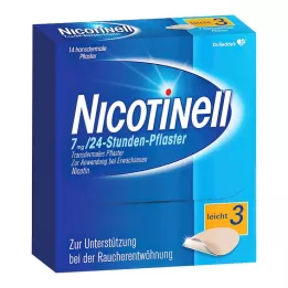 NICOTINELL 7 mg/24-Stunden-Pflaster 17,5mg, 14 St
