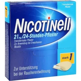 NICOTINELL 21 mg/24-Stunden-Pflaster 52,5mg, 7 St