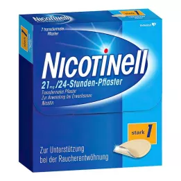NICOTINELL 21 mg/24-Stunden-Pflaster 52,5mg, 7 St