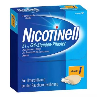 NICOTINELL 21 mg/24-Stunden-Pflaster 52,5mg, 14 St NICOTINELL 21 mg/24-Stunden-Pflaster 52,5mg, 14 St