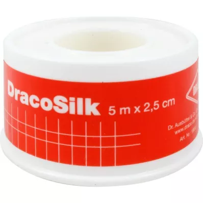 DRACOSILK Rollenpflaster 2,5 cmx5 m, 1 St