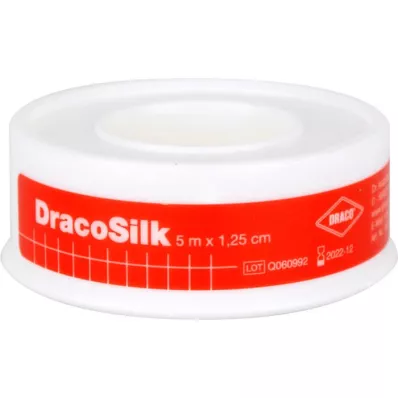 DRACOSILK Rollenpflaster 1,25 cmx5 m, 1 St