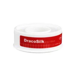 DRACOSILK Rollenpflaster 1,25 cmx5 m, 1 St