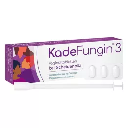 KADEFUNGIN 3 Vaginaltabletten, 3 St