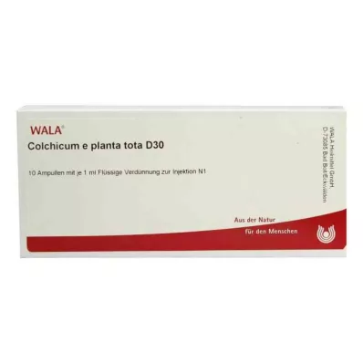 COLCHICUM E planta tota D 30 Ampullen, 10X1 ml