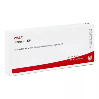 UTERUS GL D 5 Ampullen, 10X1 ml