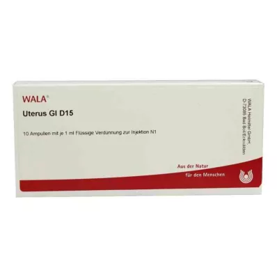 UTERUS GL D 15 Ampullen, 10X1 ml