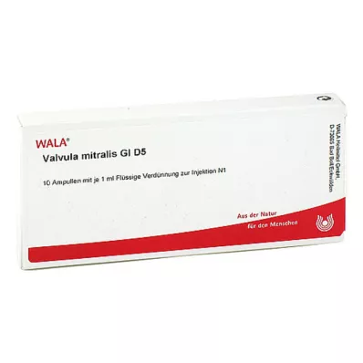 VALVULA mitralis GL D 5 Ampullen, 10X1 ml VALVULA mitralis GL D 5 Ampullen, 10X1 ml